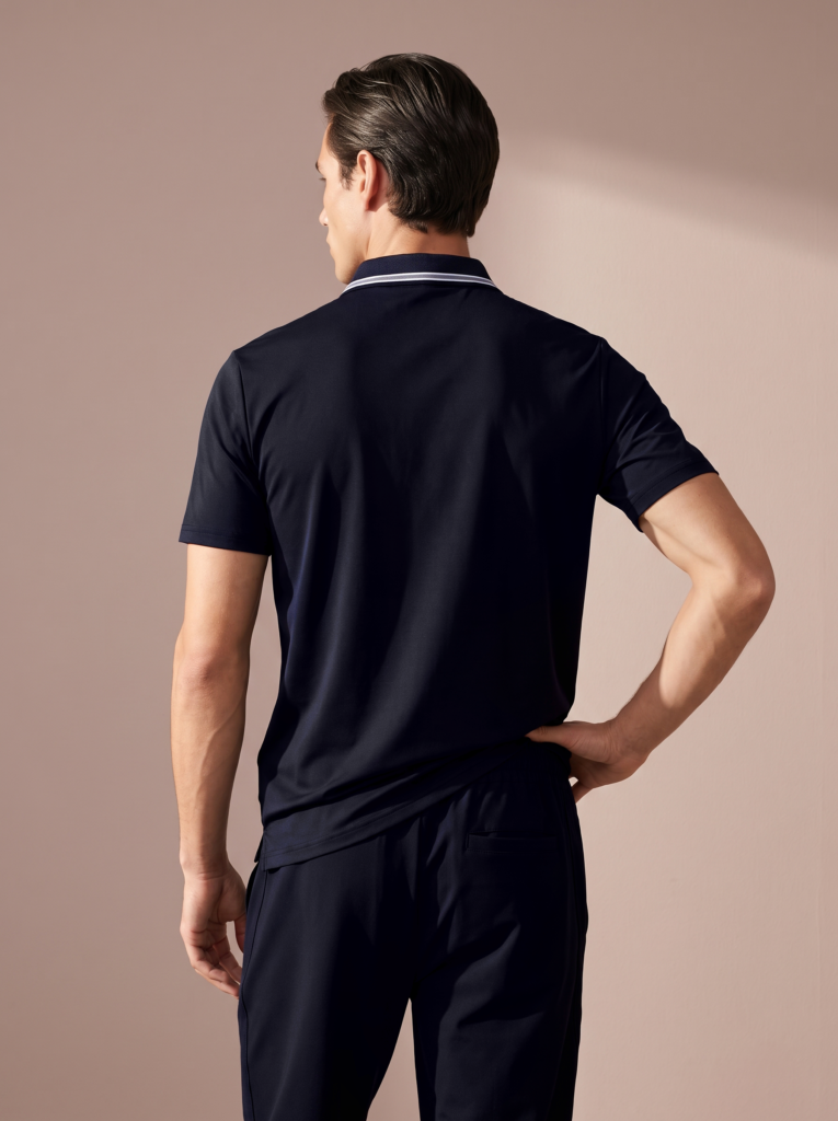 Sjeng Sports Men's Polo Cato heren sportpolo met korte mouwen en klassieke polokraag met knoopsluiting