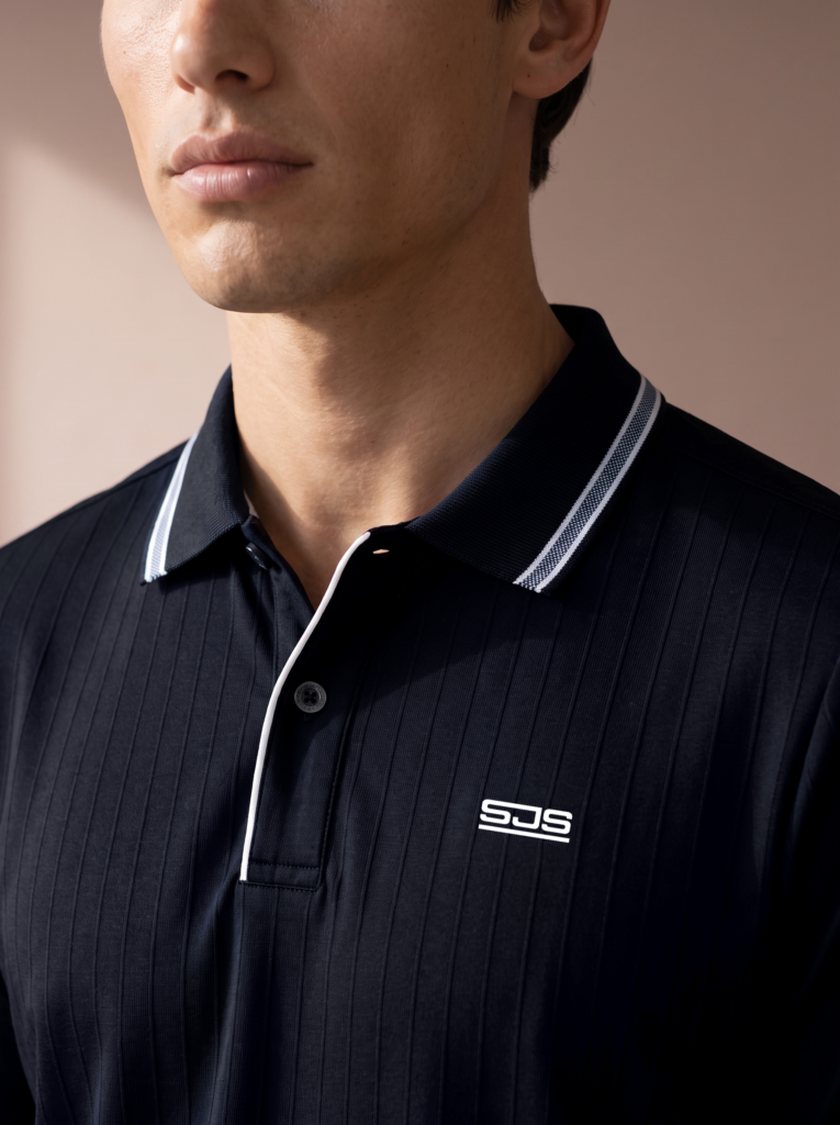 Sjeng Sports Men's Polo Cato heren sportpolo met korte mouwen en klassieke polokraag met knoopsluiting