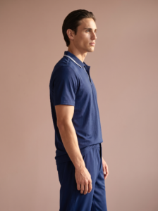 Sjeng Sports Men's Polo Cato heren sportpolo met korte mouwen en klassieke polokraag met knoopsluiting