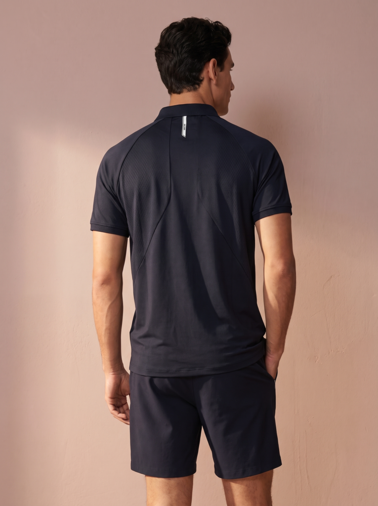 Sjeng Sports Men Shirt Chet heren sportshirt met korte mouwen en ronde hals