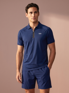 Sjeng Sports Men Shirt Chet heren sportshirt met korte mouwen en ronde hals
