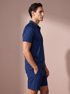 Sjeng Sports Men Shirt Chet heren sportshirt met korte mouwen en ronde hals