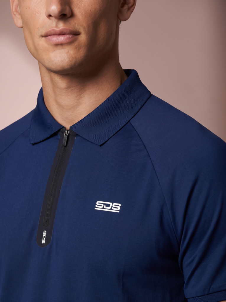 Sjeng Sports Men Shirt Chet heren sportshirt met korte mouwen en ronde hals