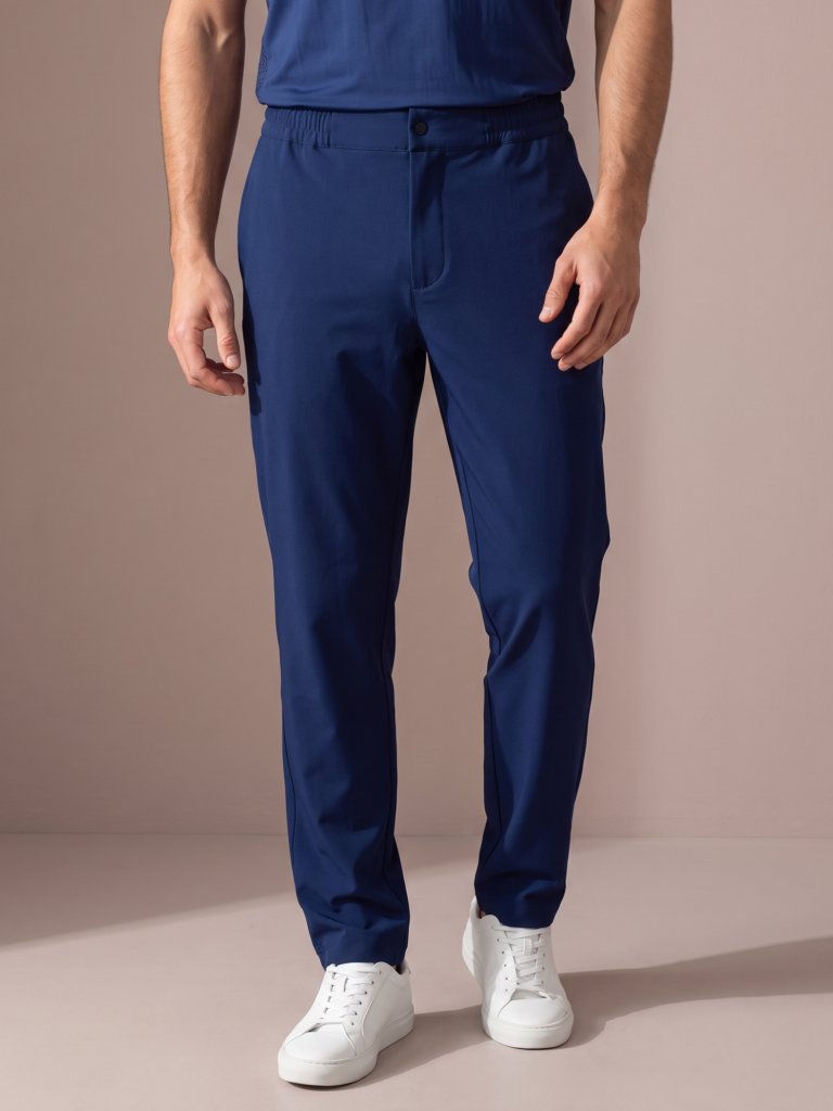 Sjeng Sports Daan Men's Pant heren trainingsbroek met elastische tailleband, zakken en comfortabele pasvorm