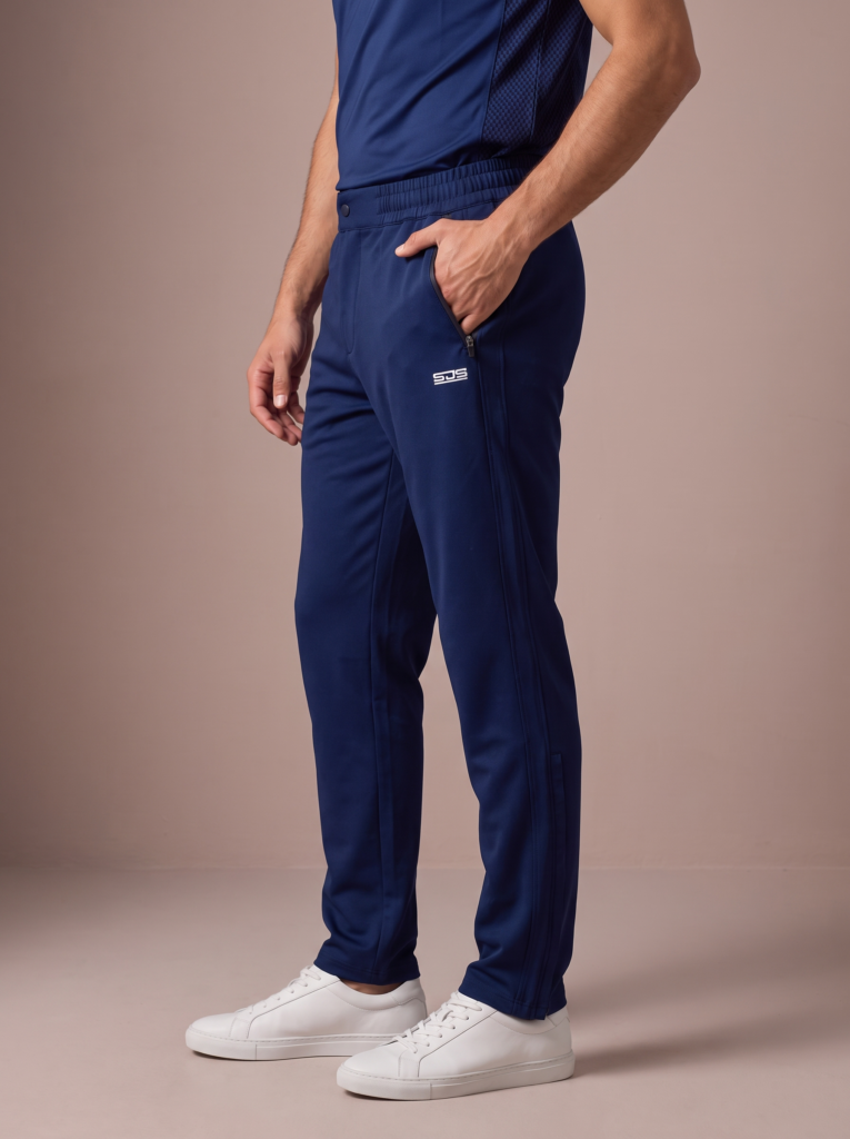 Sjeng Sports Daan Men's Pant heren trainingsbroek met elastische tailleband, zakken en comfortabele pasvorm