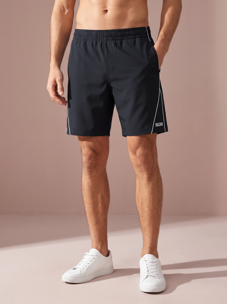 Sjeng Sports Erwin Men's Short heren sportshort met elastische tailleband, diepe zakken en comfortabele pasvorm