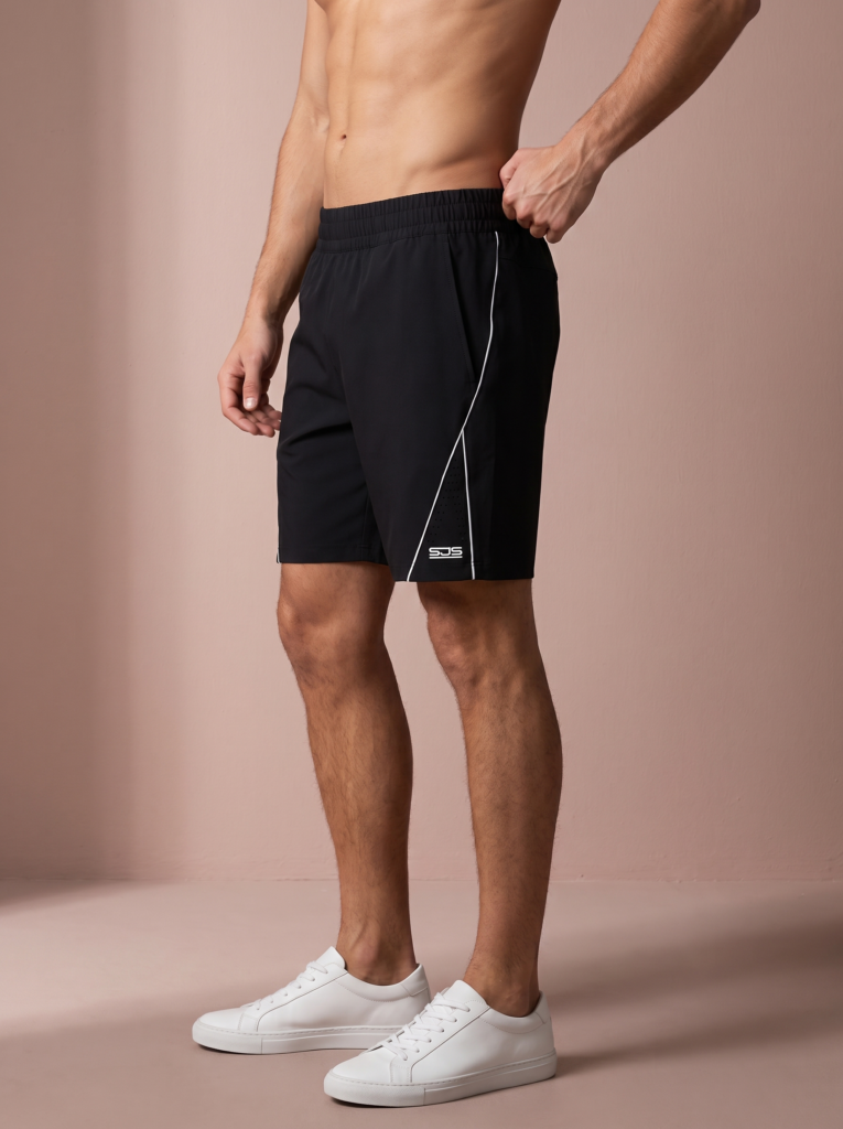 Sjeng Sports Erwin Men's Short heren sportshort met elastische tailleband, diepe zakken en comfortabele pasvorm