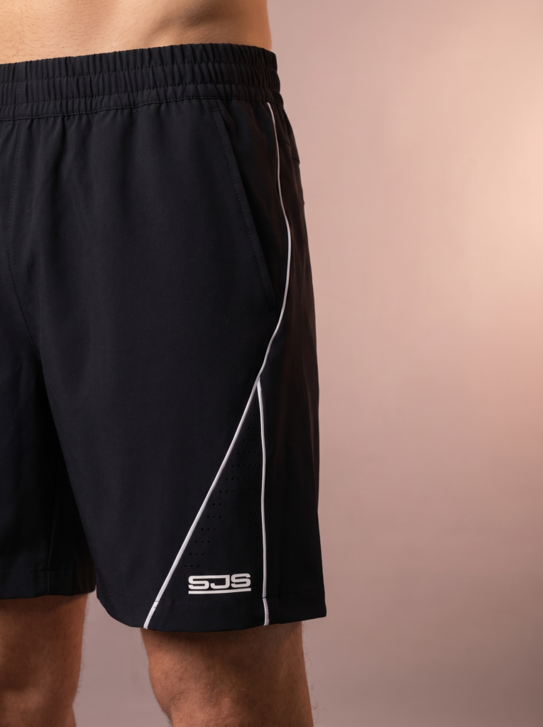 Sjeng Sports Erwin Men's Short heren sportshort met elastische tailleband, diepe zakken en comfortabele pasvorm