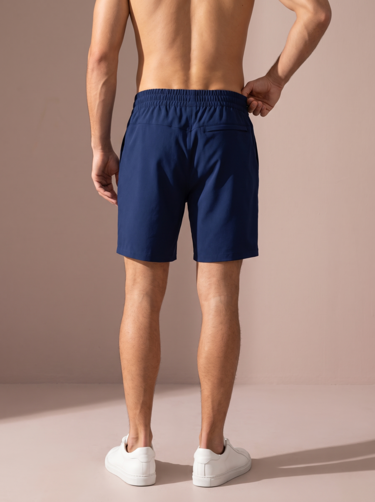 Sjeng Sports Erwin Men's Short heren sportshort met elastische tailleband, diepe zakken en comfortabele pasvorm