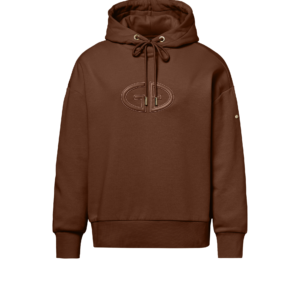 Goldbergh Calm Hooded Sweater dames hoodie met capuchon, comfortabele pasvorm en subtiel Goldbergh logo