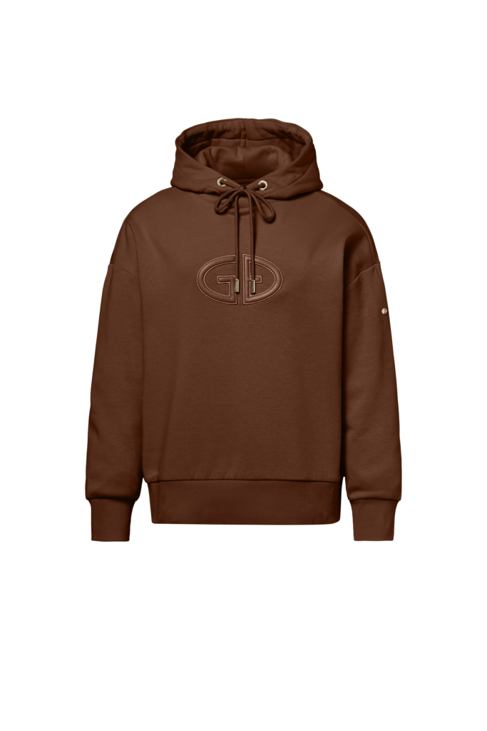 Goldbergh Calm Hooded Sweater dames hoodie met capuchon, comfortabele pasvorm en subtiel Goldbergh logo
