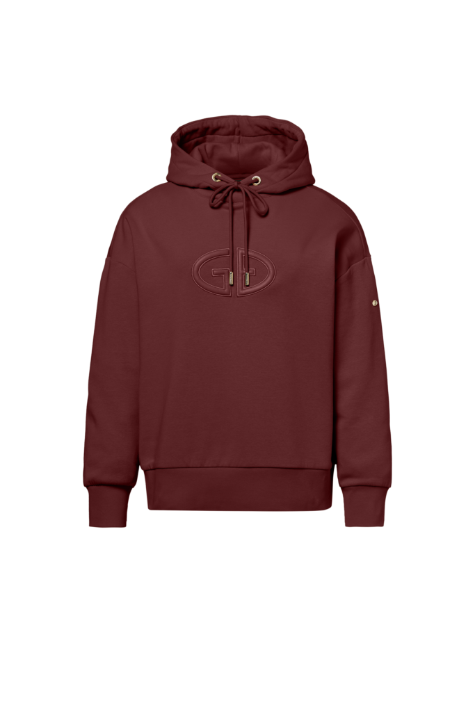 Goldbergh Calm Hooded Sweater dames hoodie met capuchon, comfortabele pasvorm en subtiele Goldbergh merkdetails