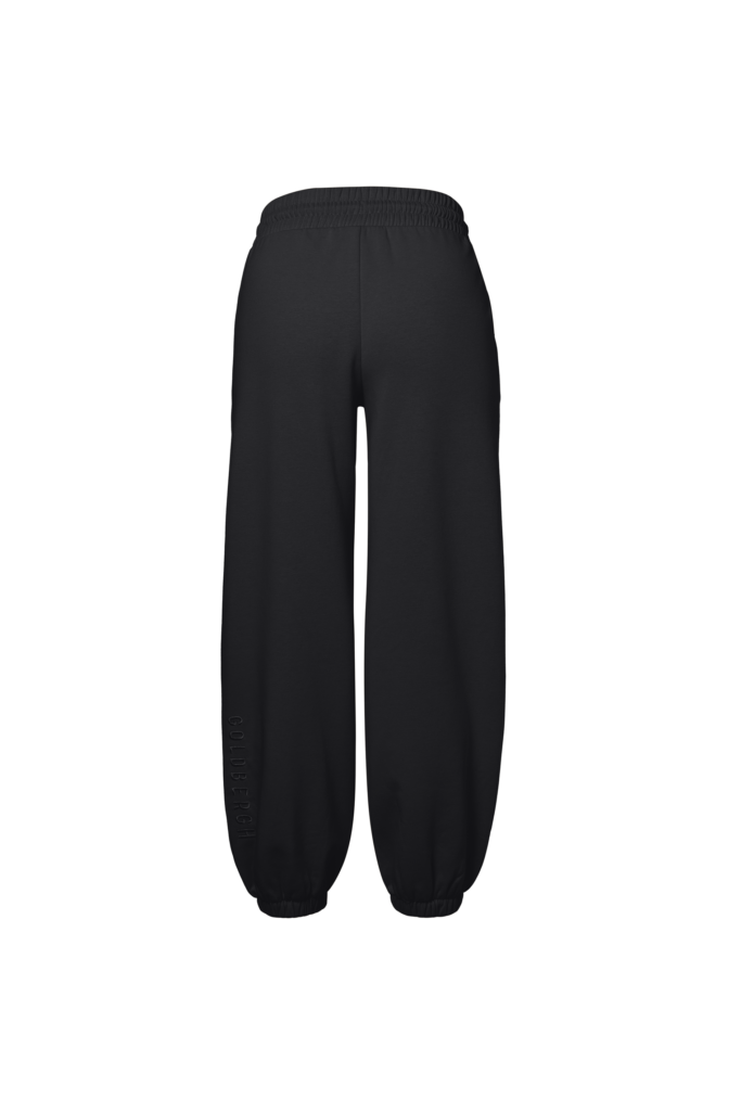 Goldbergh Luma Sweat Pants zwarte dames joggingbroek met elastische tailleband en subtiel Goldbergh logo