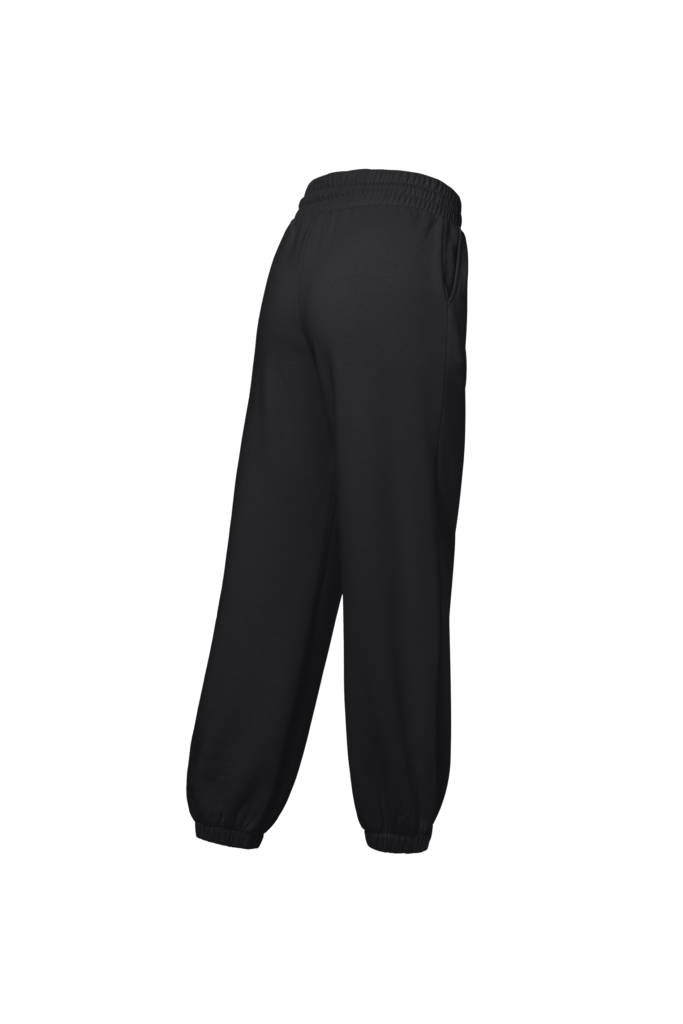 Goldbergh Luma Sweat Pants zwarte dames joggingbroek met elastische tailleband en subtiel Goldbergh logo