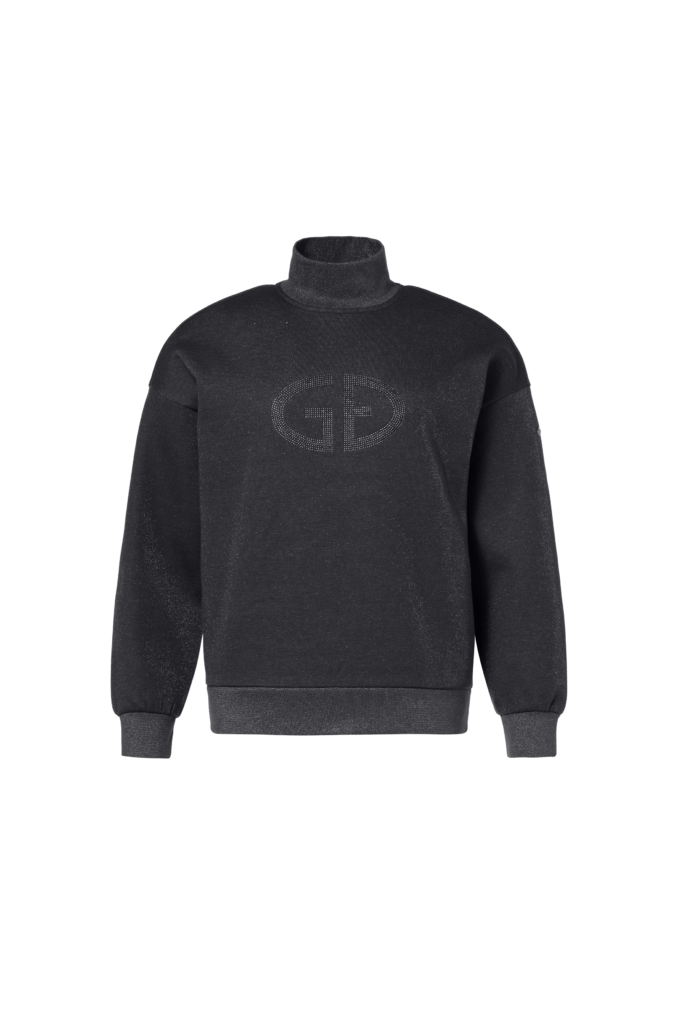 Goldbergh Sizzle Turtle Sweater dames trui met opstaande kraag, comfortabele pasvorm en subtiel Goldbergh logo
