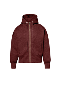 Goldbergh Alura Hooded Full Zip Cardigan dames sportvest met doorlopende ritssluiting, capuchon en subtiel Goldbergh logo