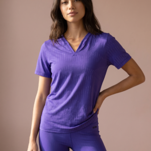 Vooraanzicht van het [kleur] Sjeng Sports Lady Tee Istria V043 dames sportshirt met korte mouwen