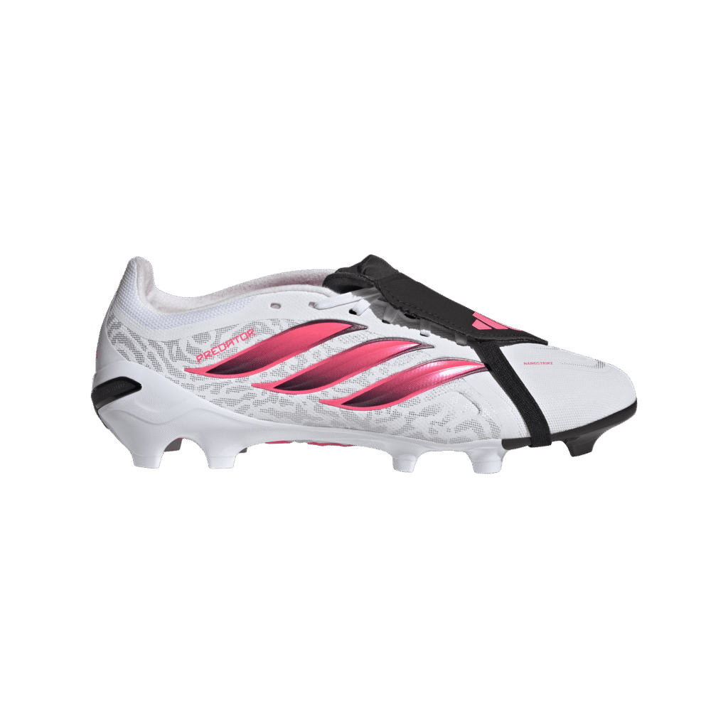 Adidas Predator League FT FG JP6278 voetbalschoenen met de iconische omgeslagen tong (fold-over tongue) voor heren op natuurgras