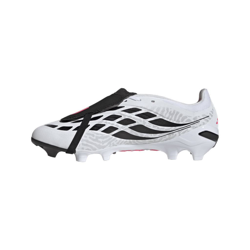 Adidas Predator League FT FG JP6278 voetbalschoenen met de iconische omgeslagen tong (fold-over tongue) voor heren op natuurgras