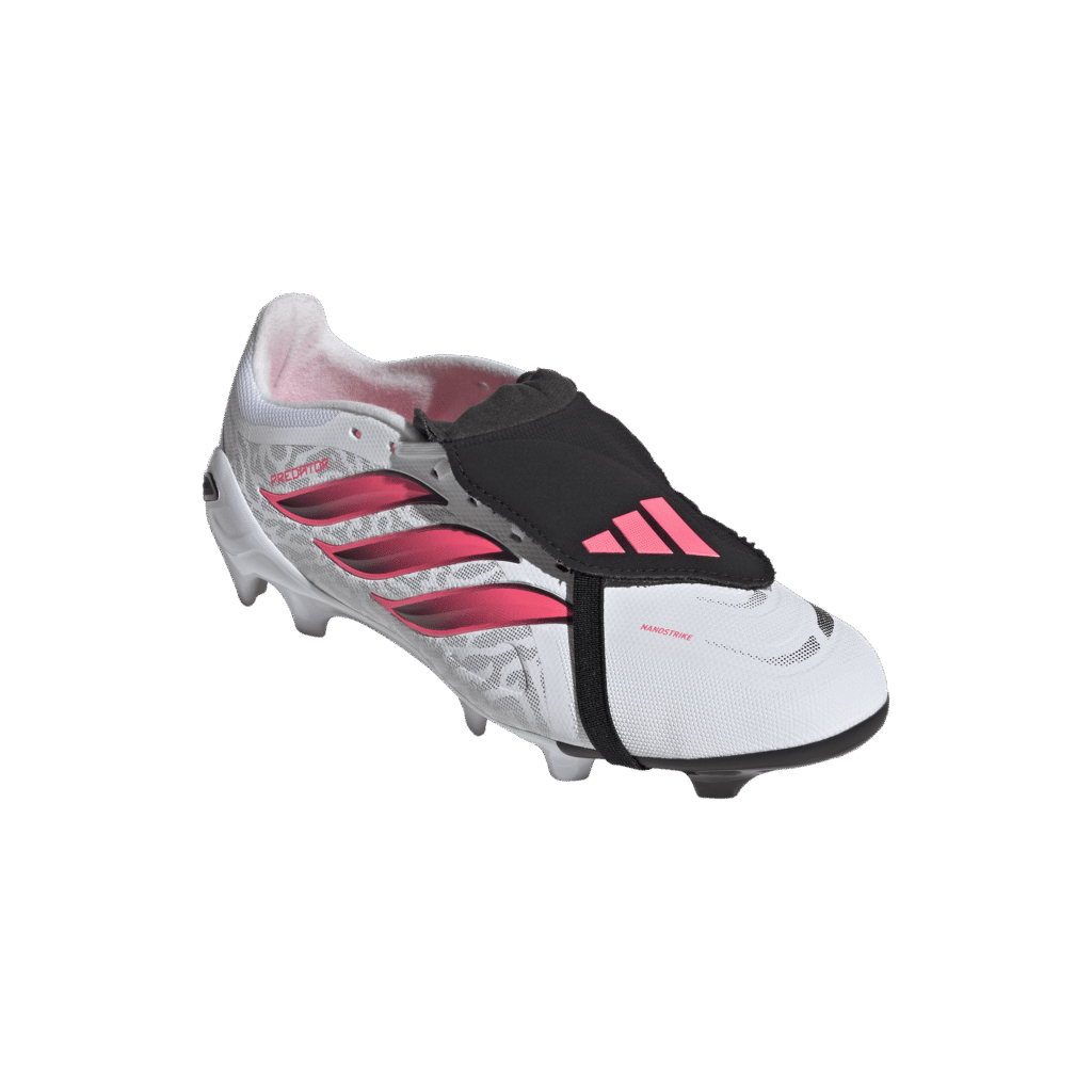Adidas Predator League FT FG JP6278 voetbalschoenen met de iconische omgeslagen tong (fold-over tongue) voor heren op natuurgras