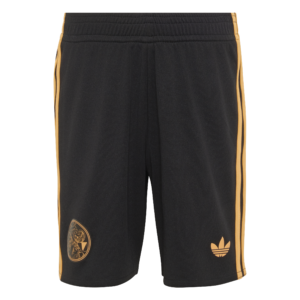 Adidas Ajax Amsterdam Uit Tenue 2026/2027 bestaande uit het officiële uitshirt en de bijpassende uitshort met clubembleem