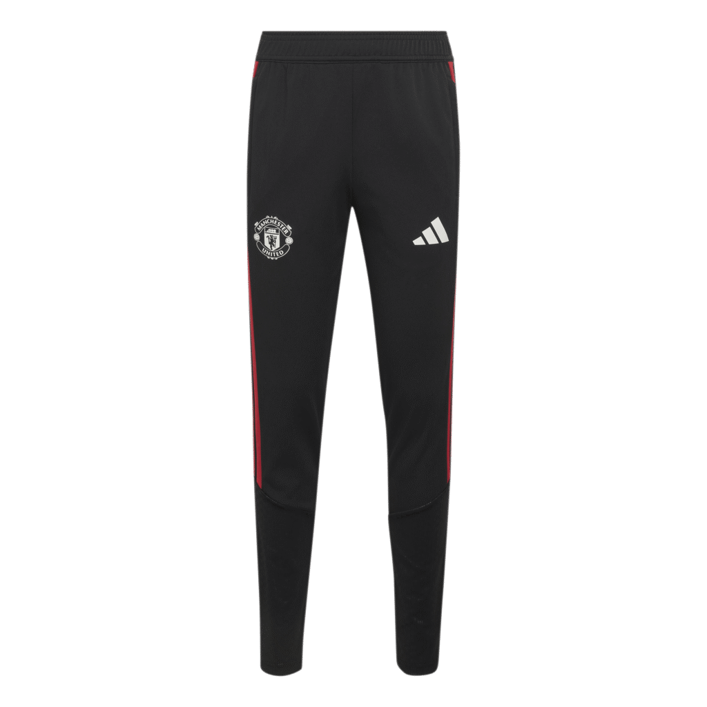 adidas Manchester United trainingsset lang voor kids rood zwart
