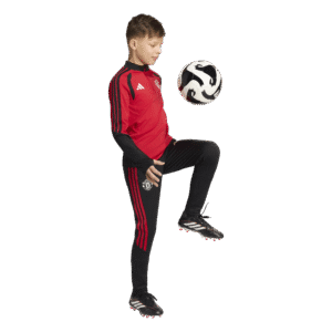 adidas Manchester United trainingsset lang voor kids rood zwart
