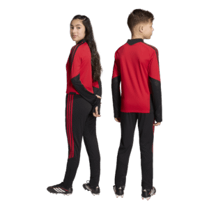 adidas Manchester United trainingsset lang voor kids rood zwart