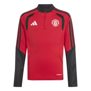 adidas Manchester United trainingsset lang voor kids rood zwart