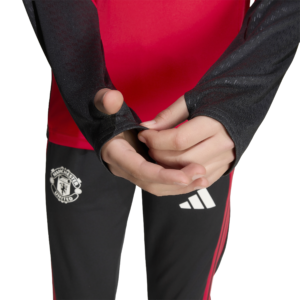 adidas Manchester United trainingsset lang voor kids rood zwart