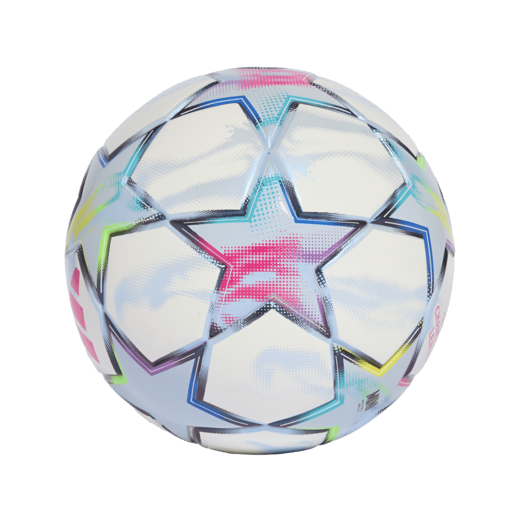 Adidas UEFA Champions League 26/27 Mini Ball kleine voetbal met het legendarische sterrenontwerp voor het seizoen 2026/2027