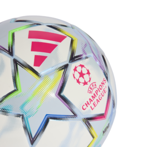 Adidas UEFA Champions League 26/27 Mini Ball kleine voetbal met het legendarische sterrenontwerp voor het seizoen 2026/2027