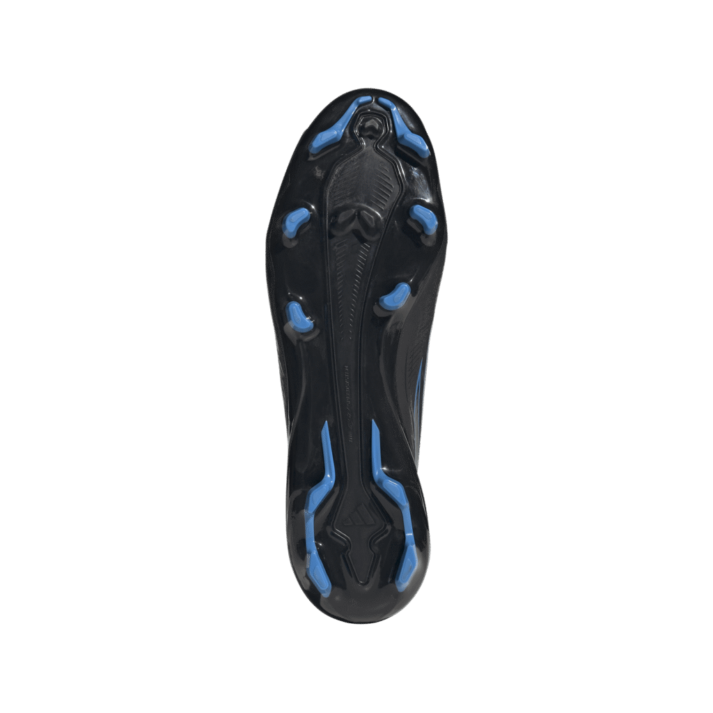 Adidas F50 Hyperfast League Mid FG KJ3421 lichtgewicht voetbalschoenen met middelhoge sokconstructie voor heren op natuurgras