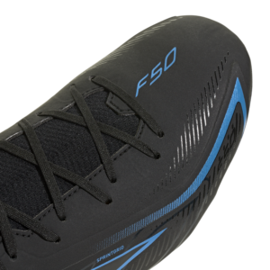 Adidas F50 Hyperfast League Mid FG KJ3421 lichtgewicht voetbalschoenen met middelhoge sokconstructie voor heren op natuurgras