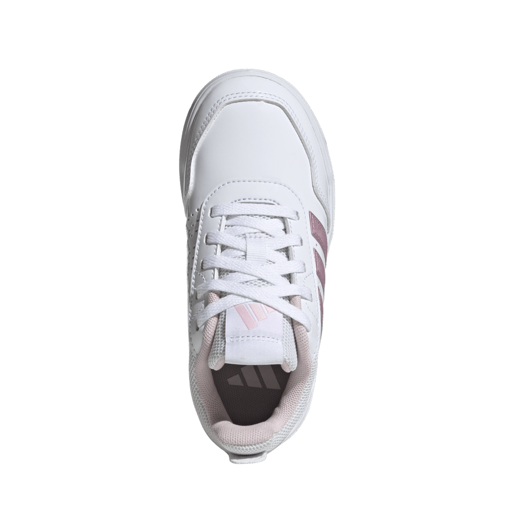 Adidas Tensaur Sport 3.0 K kindersneakers met vetersluiting, stevige rubberen zool en de kenmerkende 3-Stripes