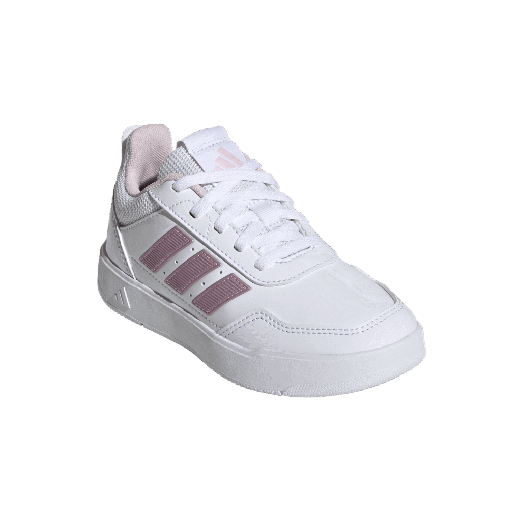 Adidas Tensaur Sport 3.0 K kindersneakers met vetersluiting, stevige rubberen zool en de kenmerkende 3-Stripes