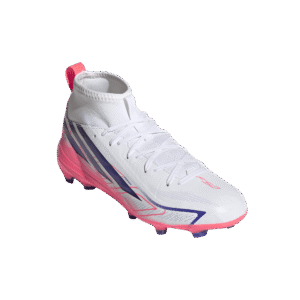 Adidas F50 Hyperfast League MID F junior voetbalschoenen met middelhoge kraag en vetersluiting