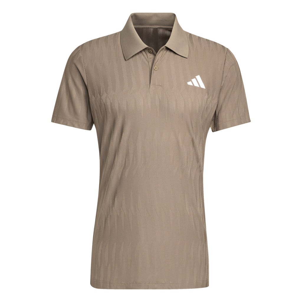 Adidas Freelift Polo heren sportshirt met knopenkraag, ademende stof en kenmerkend Adidas-logo