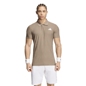 Adidas Freelift Polo heren sportshirt met knopenkraag, ademende stof en kenmerkend Adidas-logo