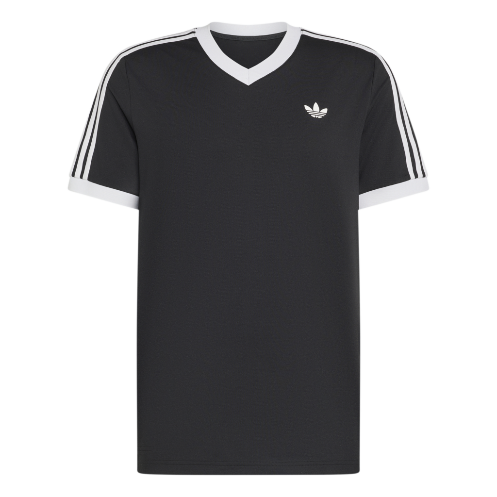 adidas Tennis Classics T-Shirt zwart-wit vooraanzicht