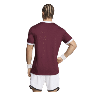 adidas Tennis Classics T-Shirt maroon bordeauxrood vooraanzicht