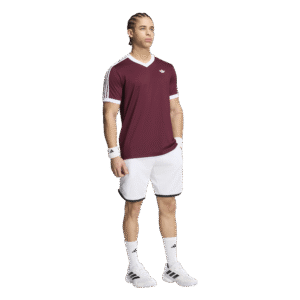 adidas Tennis Classics T-Shirt maroon bordeauxrood vooraanzicht