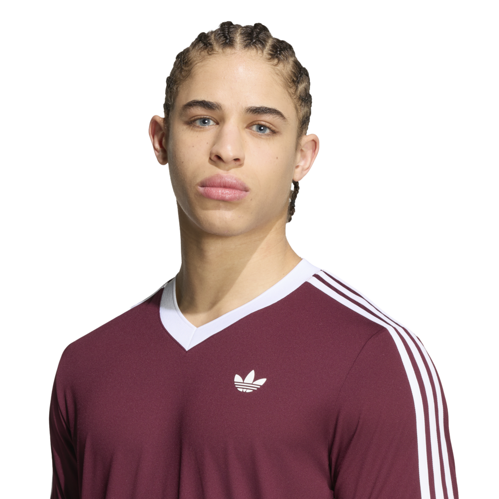 adidas Tennis Classics T-Shirt maroon bordeauxrood vooraanzicht