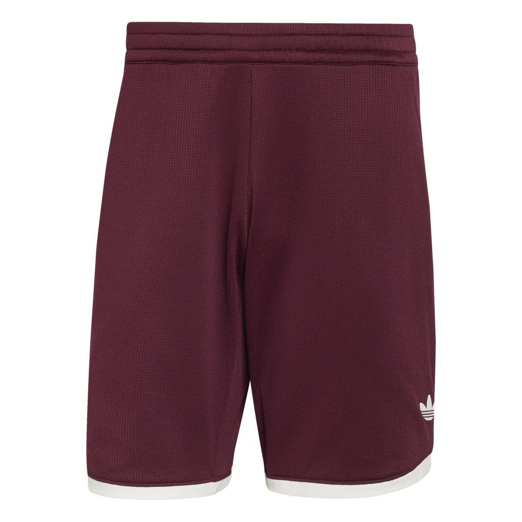 adidas Classics 9-Inch Tennisshort maroon rood vooraanzicht