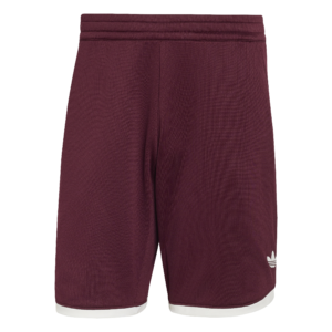 adidas Classics 9-Inch Tennisshort maroon rood vooraanzicht