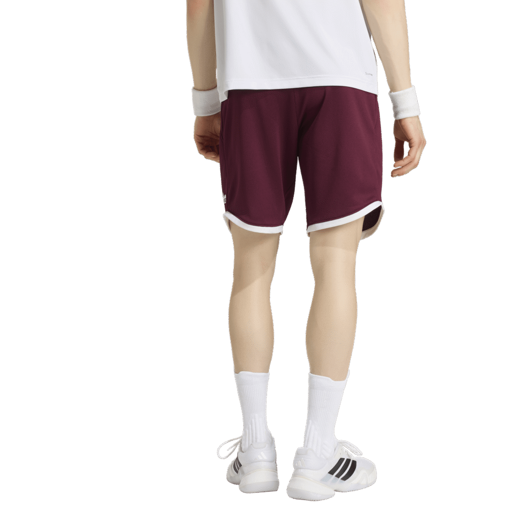 adidas Classics 9-Inch Tennisshort maroon rood