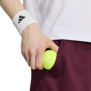 adidas Classics 9-Inch Tennisshort maroon rood vooraanzicht