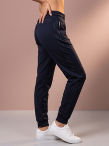 Sjeng Sports Lady Pant Klaartje dames trainingsbroek met elastische tailleband, vrouwelijke pasvorm en zakken