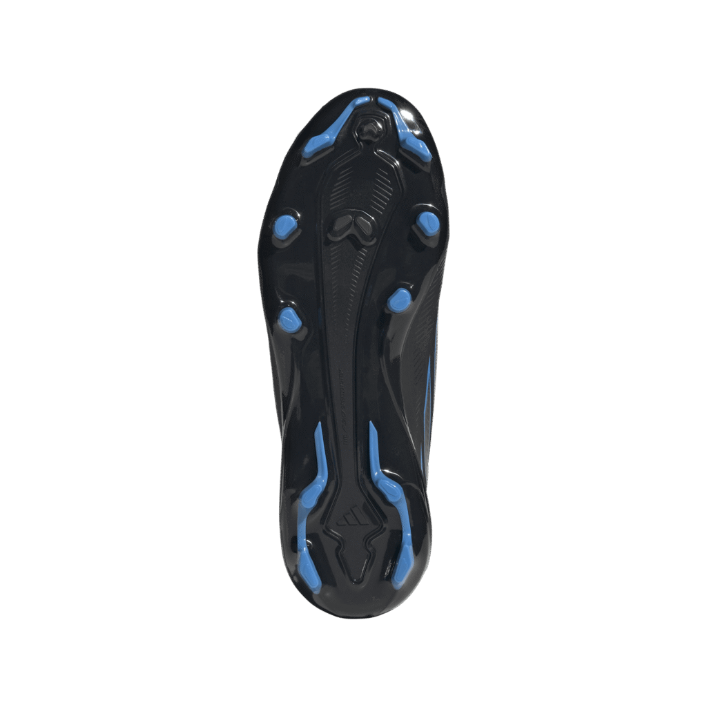 Adidas F50 Hyperfast League Mid FG LA3942 lichtgewicht voetbalschoenen met middelhoge sokconstructie voor heren op natuurgras