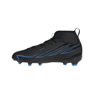 Adidas F50 Hyperfast League Mid FG LA3942 lichtgewicht voetbalschoenen met middelhoge sokconstructie voor heren op natuurgras